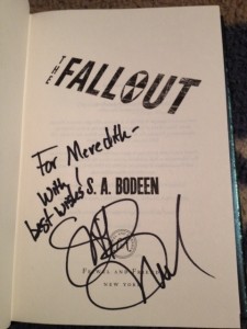 Signed Fallout