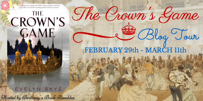 The Crown's Game Blog Tour Banner
